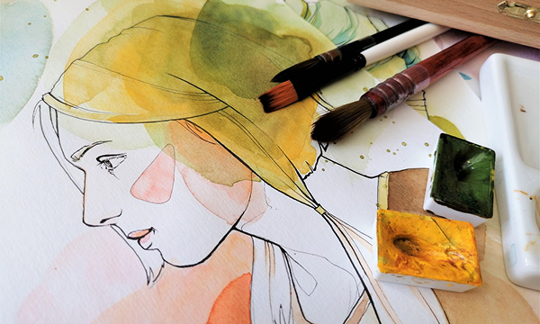 Watercolor art